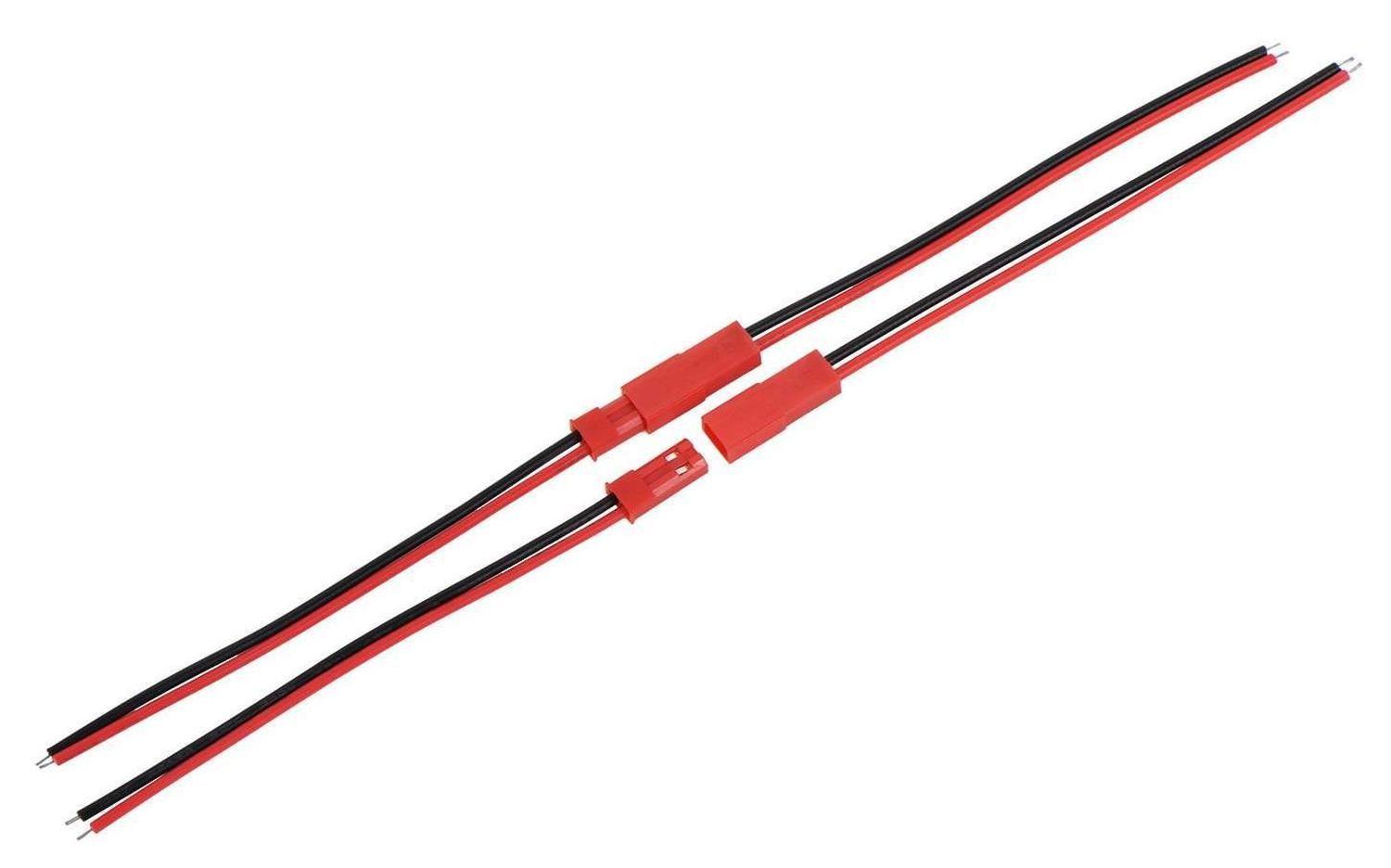 1x Cable Conector JST Macho Hembra 2 Pines 10cm Adaptador-8