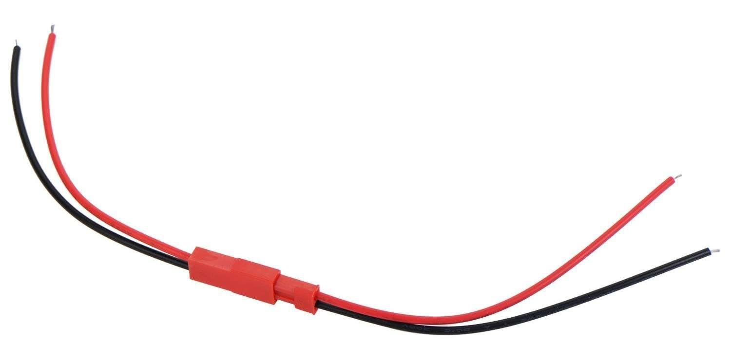 1x Cable Conector JST Macho Hembra 2 Pines 10cm Adaptador-9
