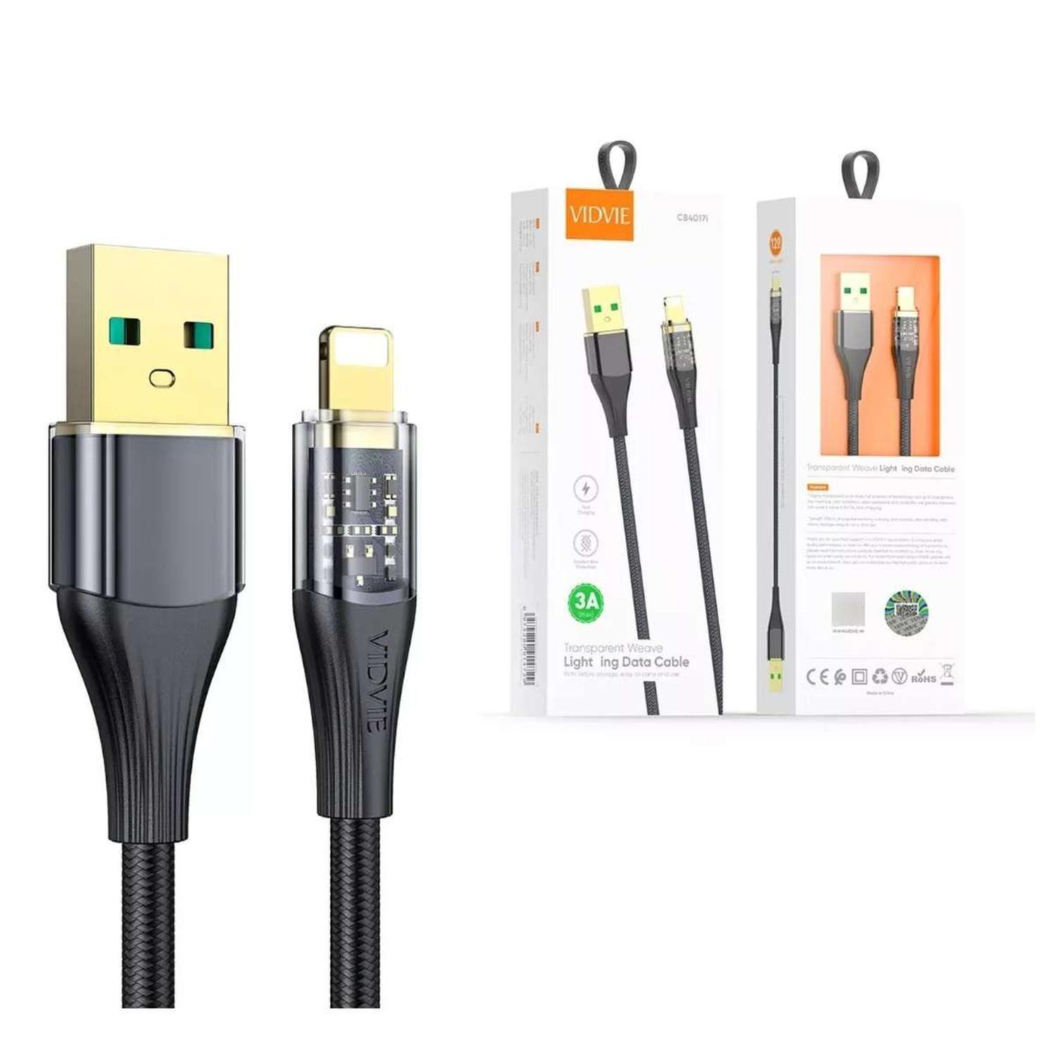Cable Usb Cargador Compatible IPad Lightning Apple IPhone-3
