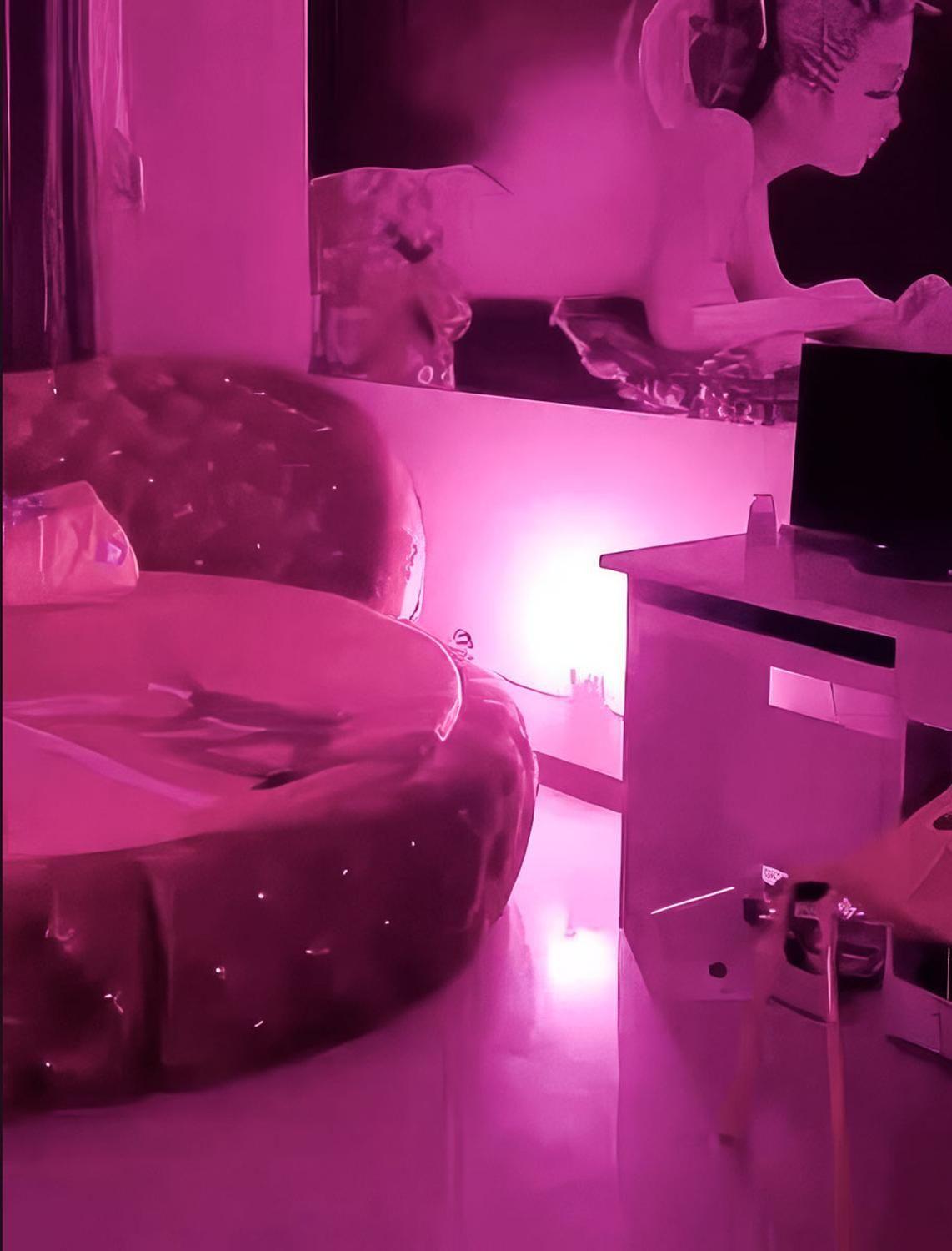 Ampolleta Led Colores Fiesta Luz Color Lampara Rosa-3