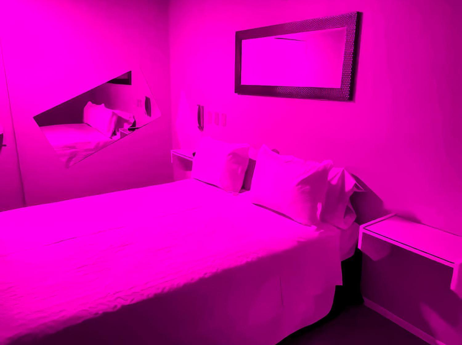 Ampolleta Led Colores Fiesta Luz Color Lampara Rosa-4