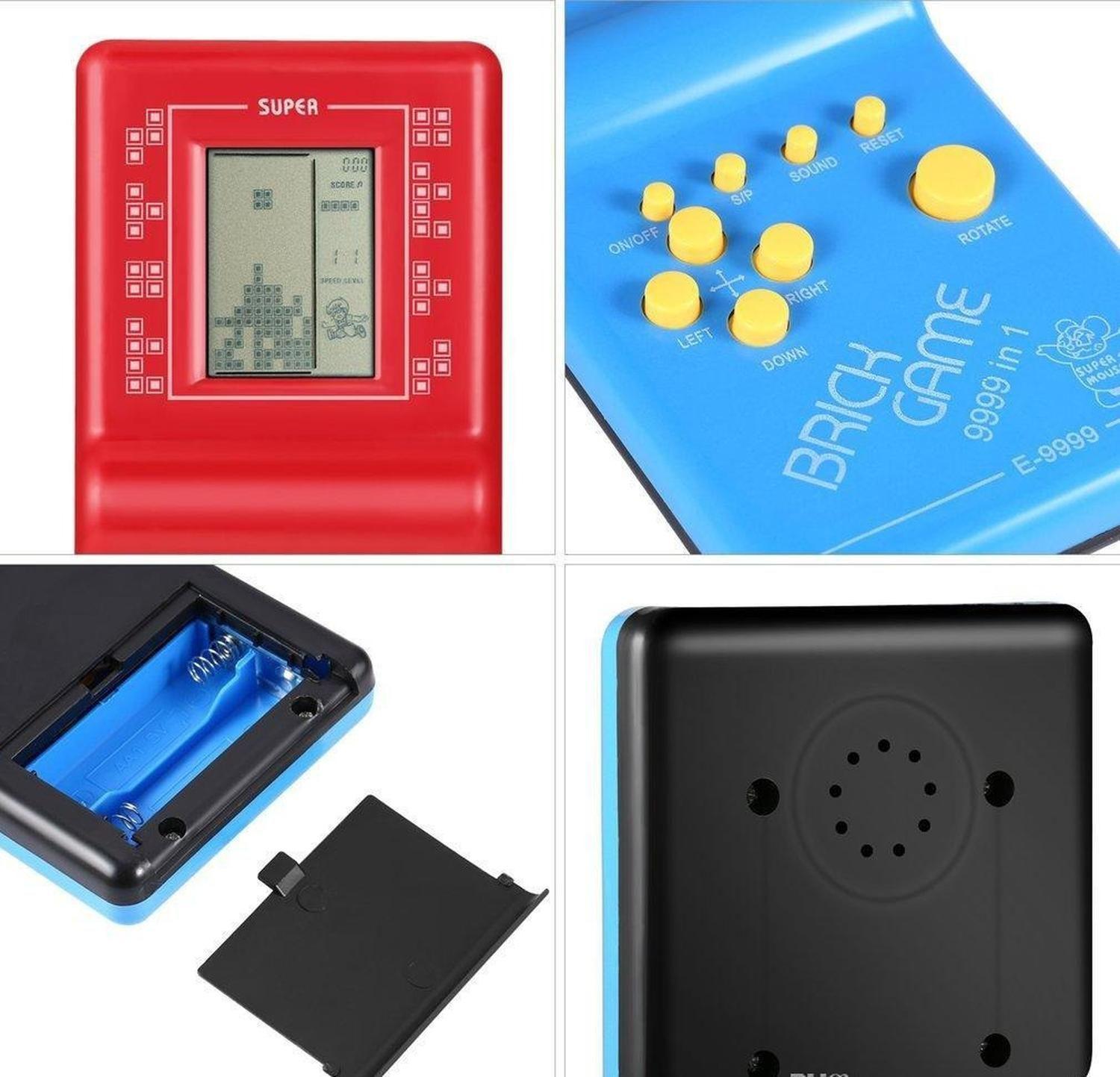 Consola Portatil Compatible Con Tetris BrickGame Video Juego-8