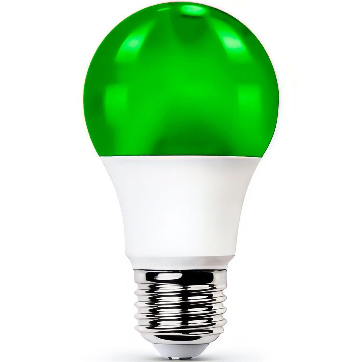 Ampolleta Led Colores Fiesta Luz Color Lampara Verde-0
