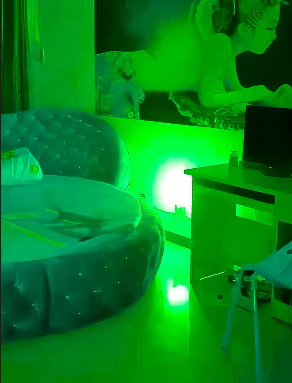 Ampolleta Led Colores Fiesta Luz Color Lampara Verde-3