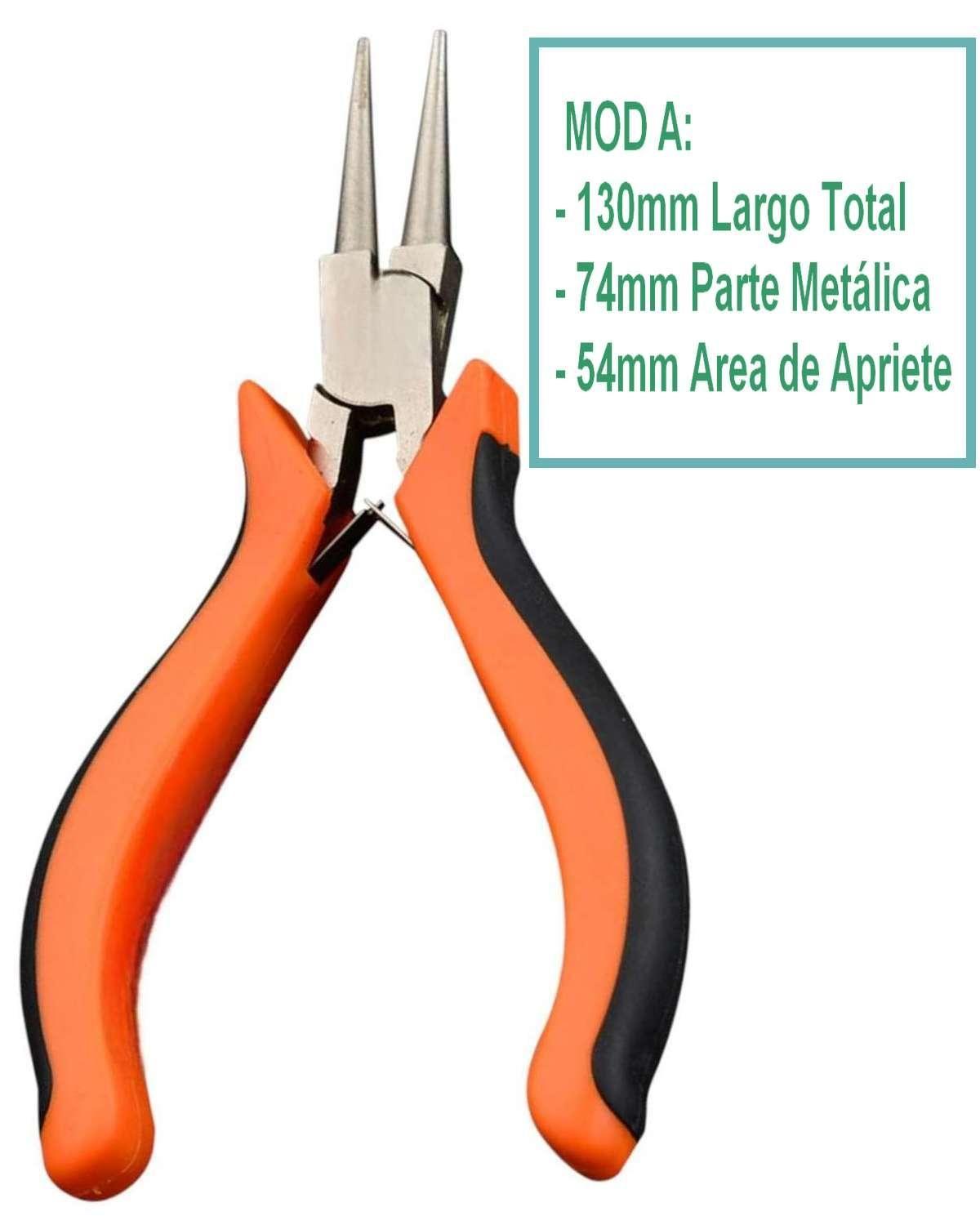 Alicate Joyero Pinza Punta Larga Fina Conico Manualidades-3