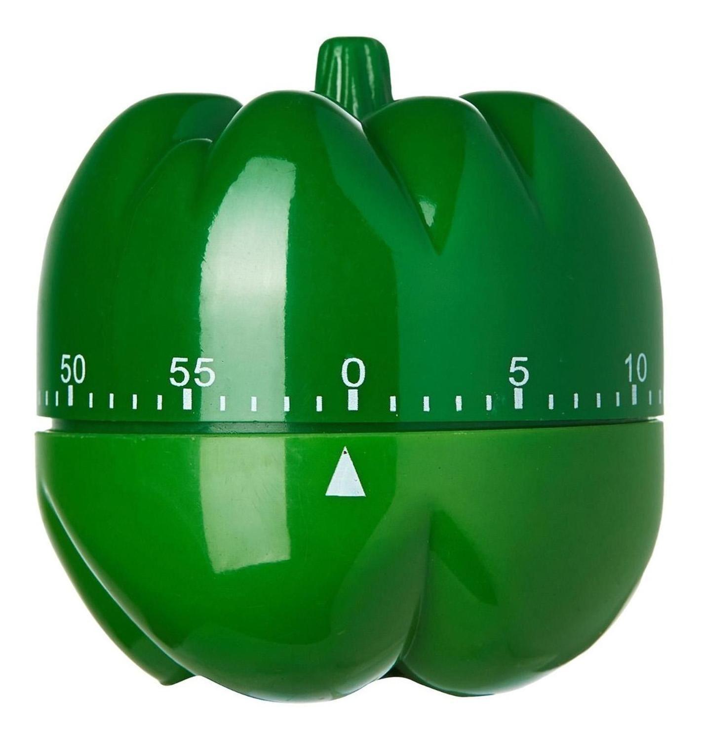 Timer Pimenton Morron Cocina Reloj Temporizador Cuerda-3