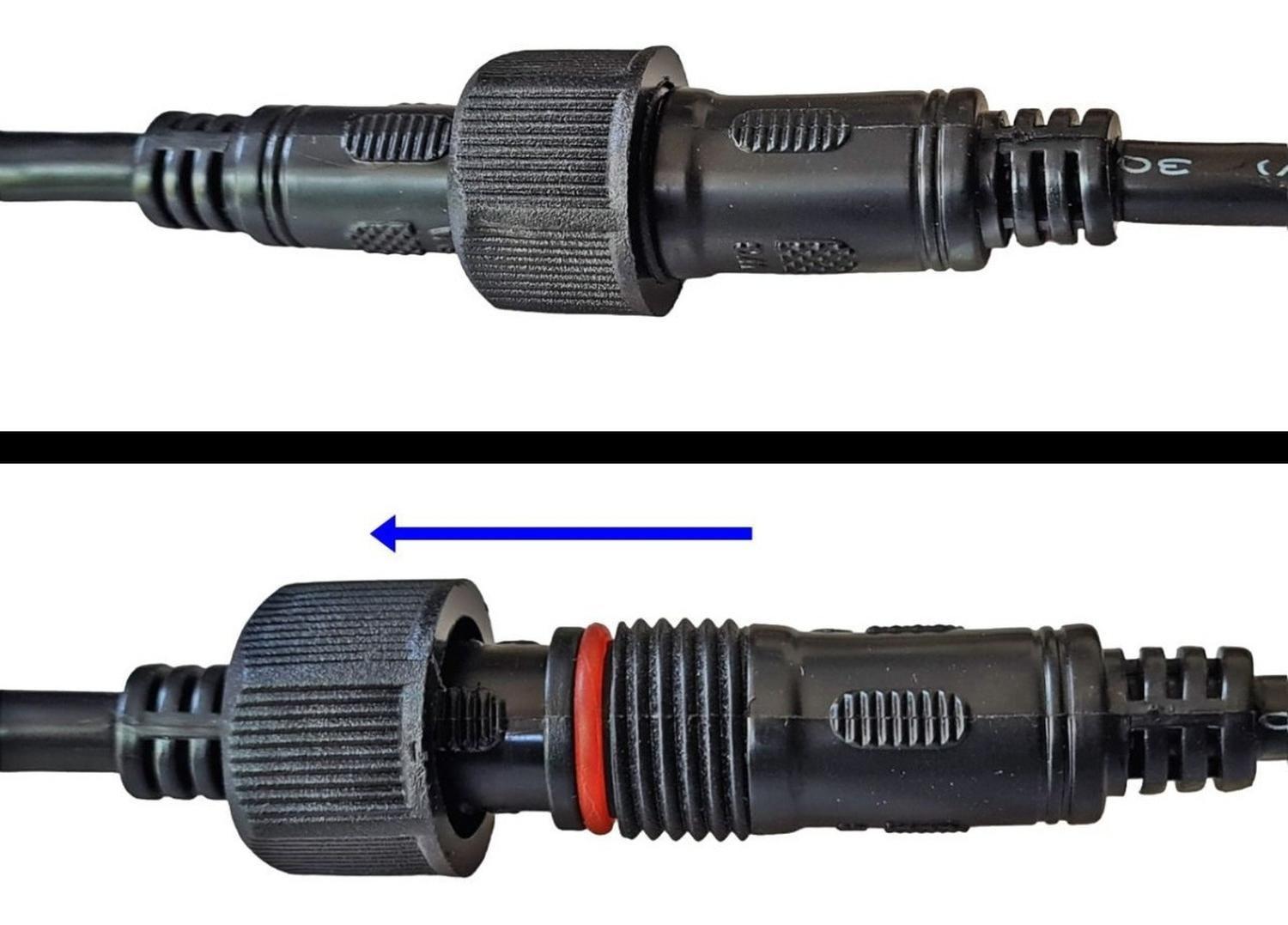 Cable Conector 2 Pine Cinta Led Circuitos Conexion Electrica-4