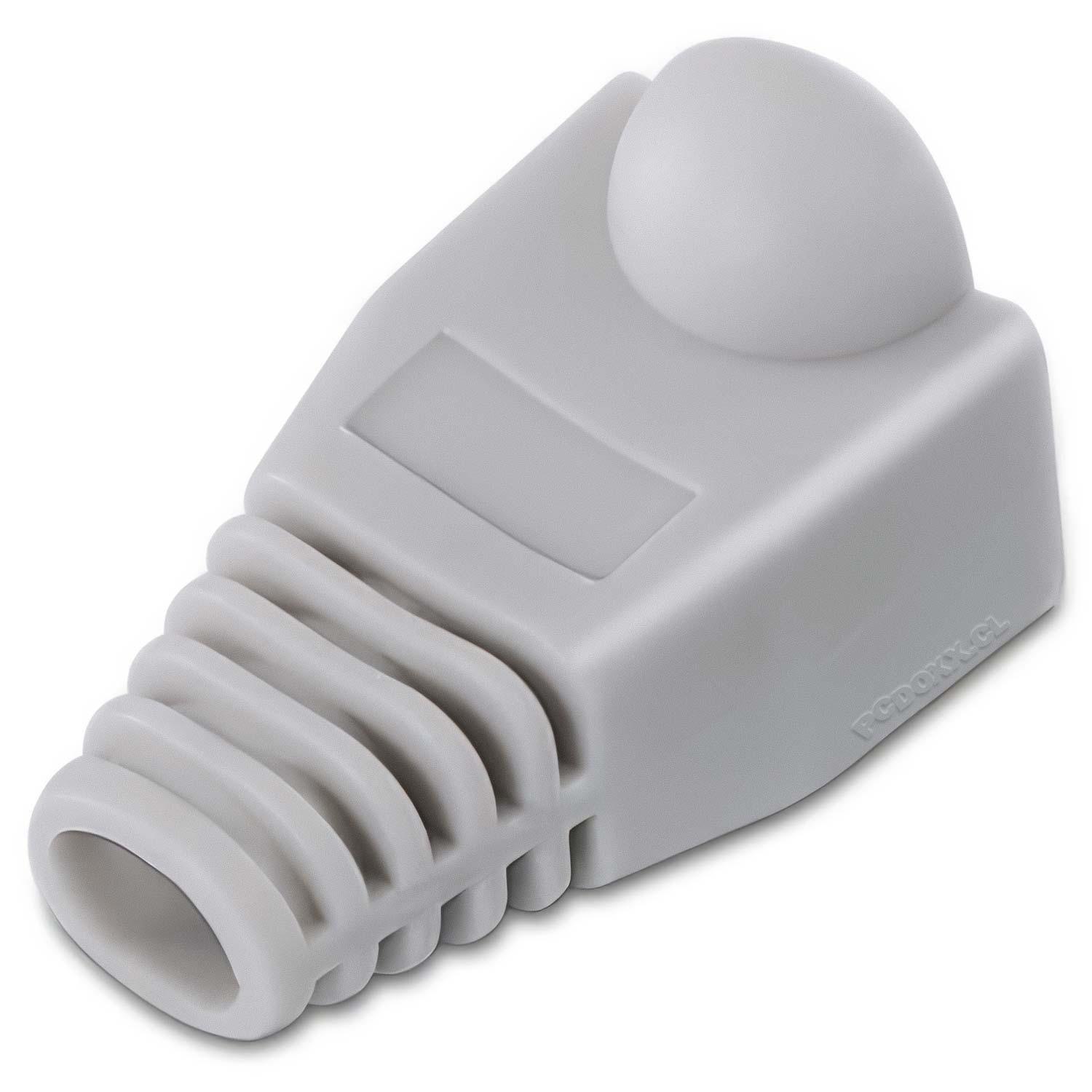 Funda Capuchon Conector de Red RJ45 Goma Protector 5 Unidades-1