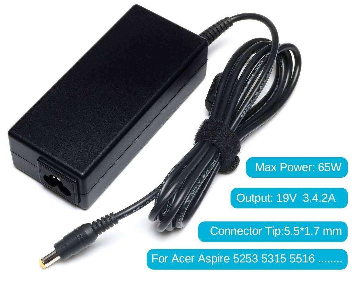 Cargador Acer Alternativo 19v 3.42a Pta 5.5*1.7mm Premium-7