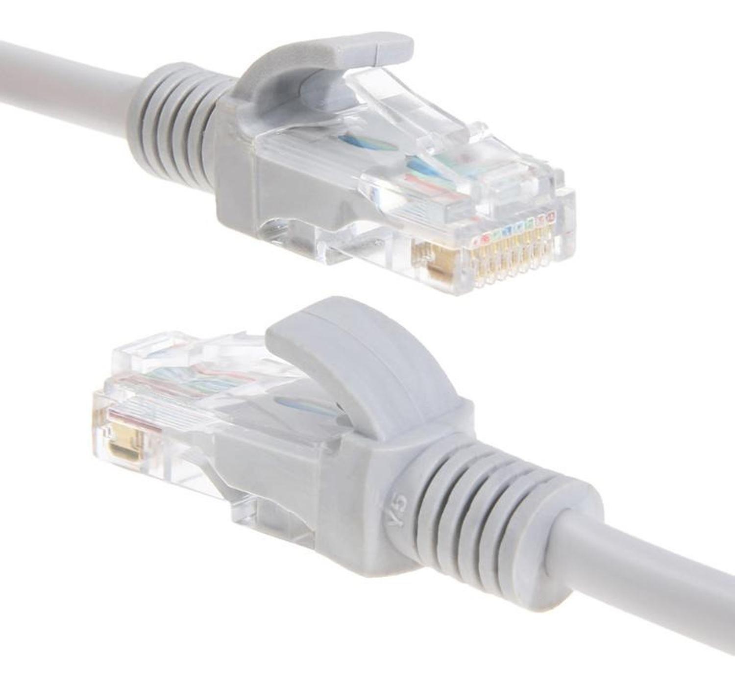 Cable Red Utp Rj45 Cat 5e 1.5mts Gris Lan Intenet Ethernet-3