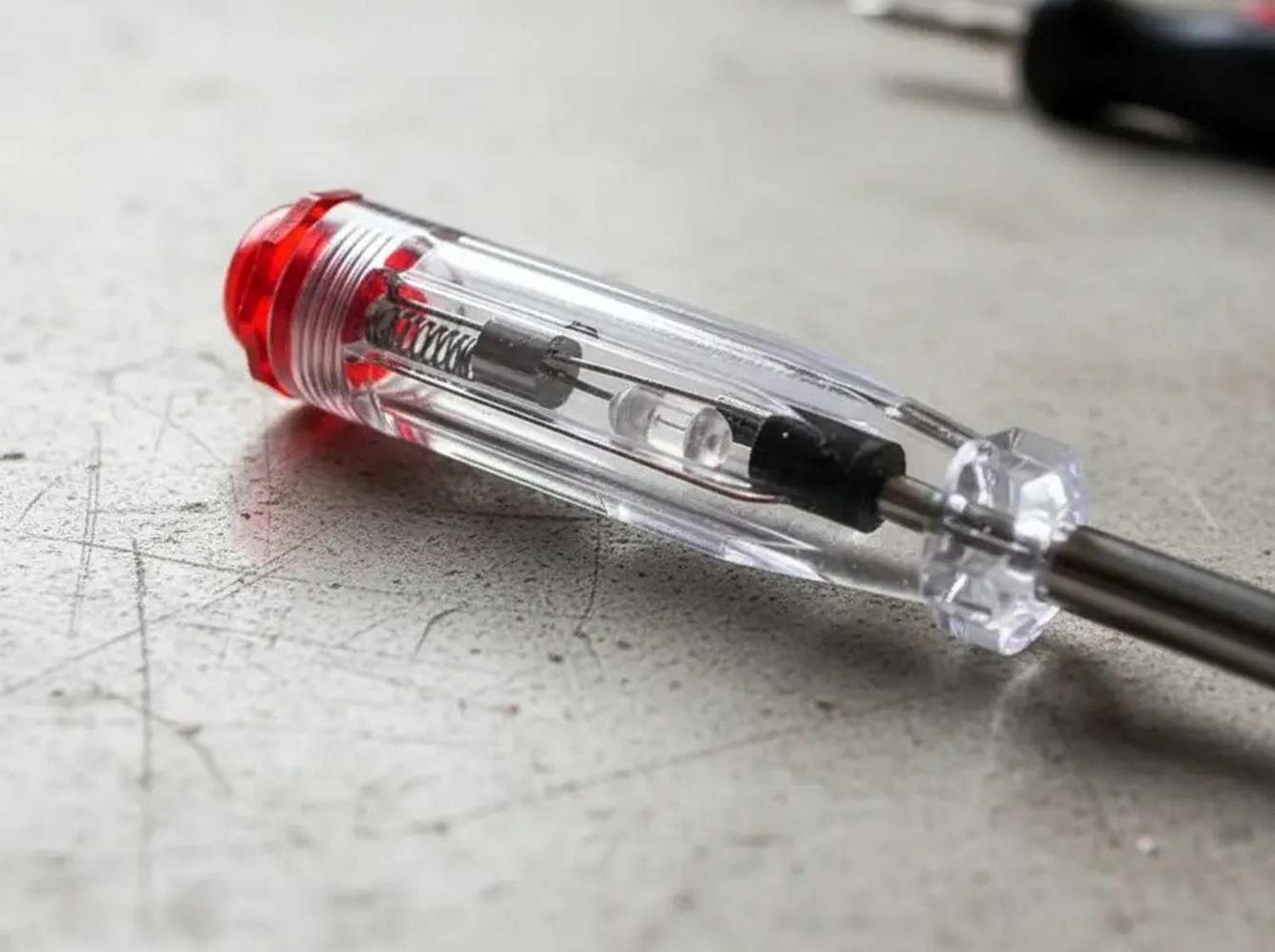 Tester Probador Buscador De Polos Corriente Destornillador-4