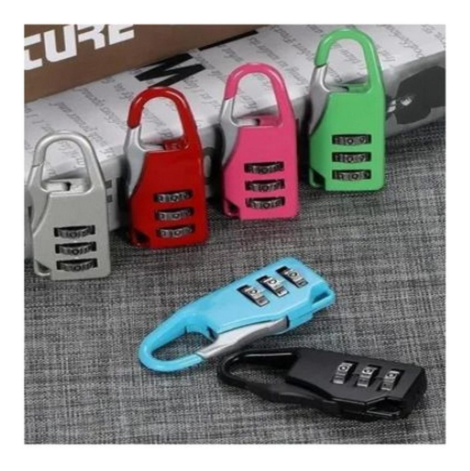 7x Pack Candado Con Clave Para Armarios, Equipaje, Lockers-1