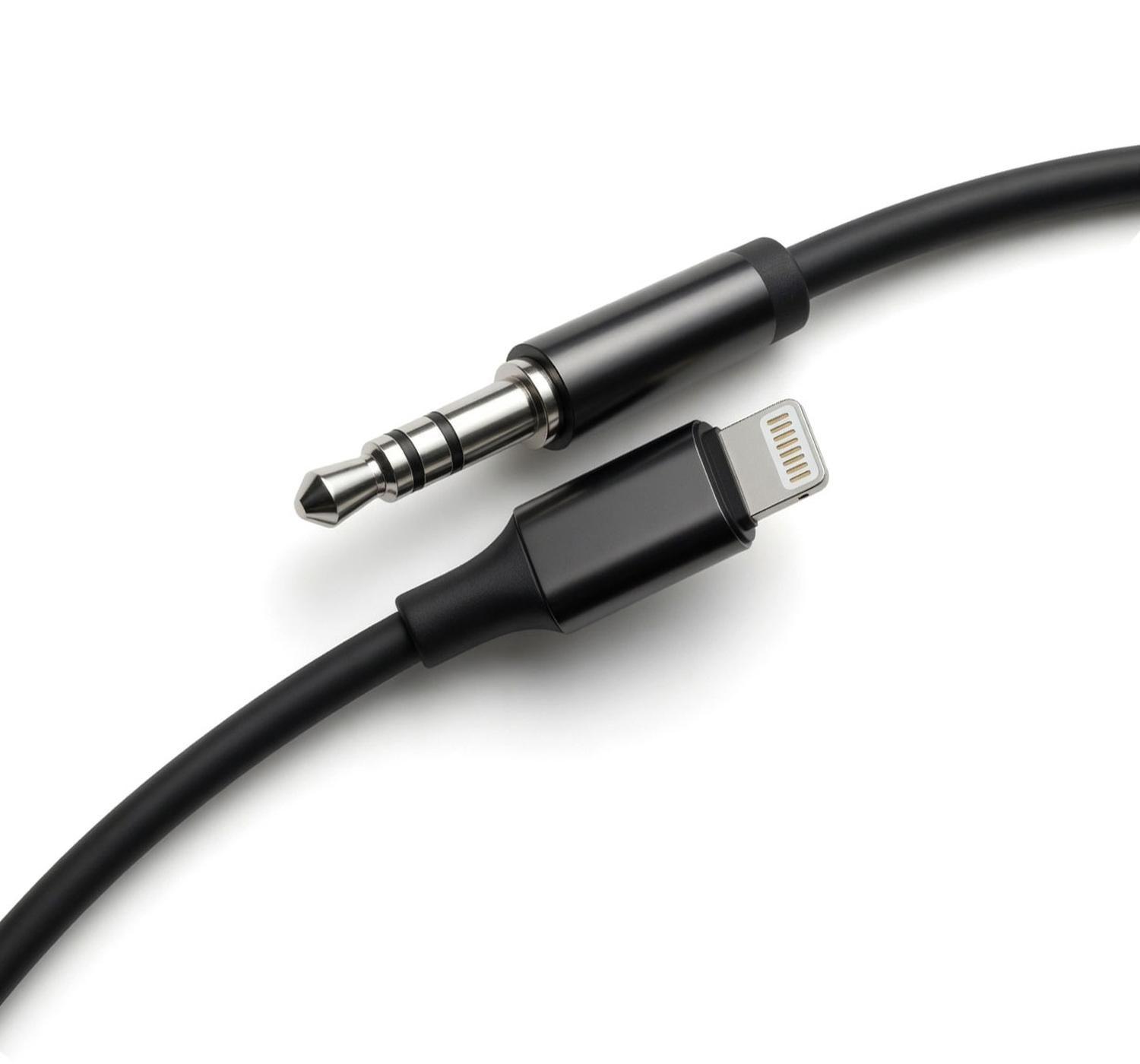 Cable Adaptador De Audio Para Lightning Usb A Auxiliar 3.5mm - YP08-2