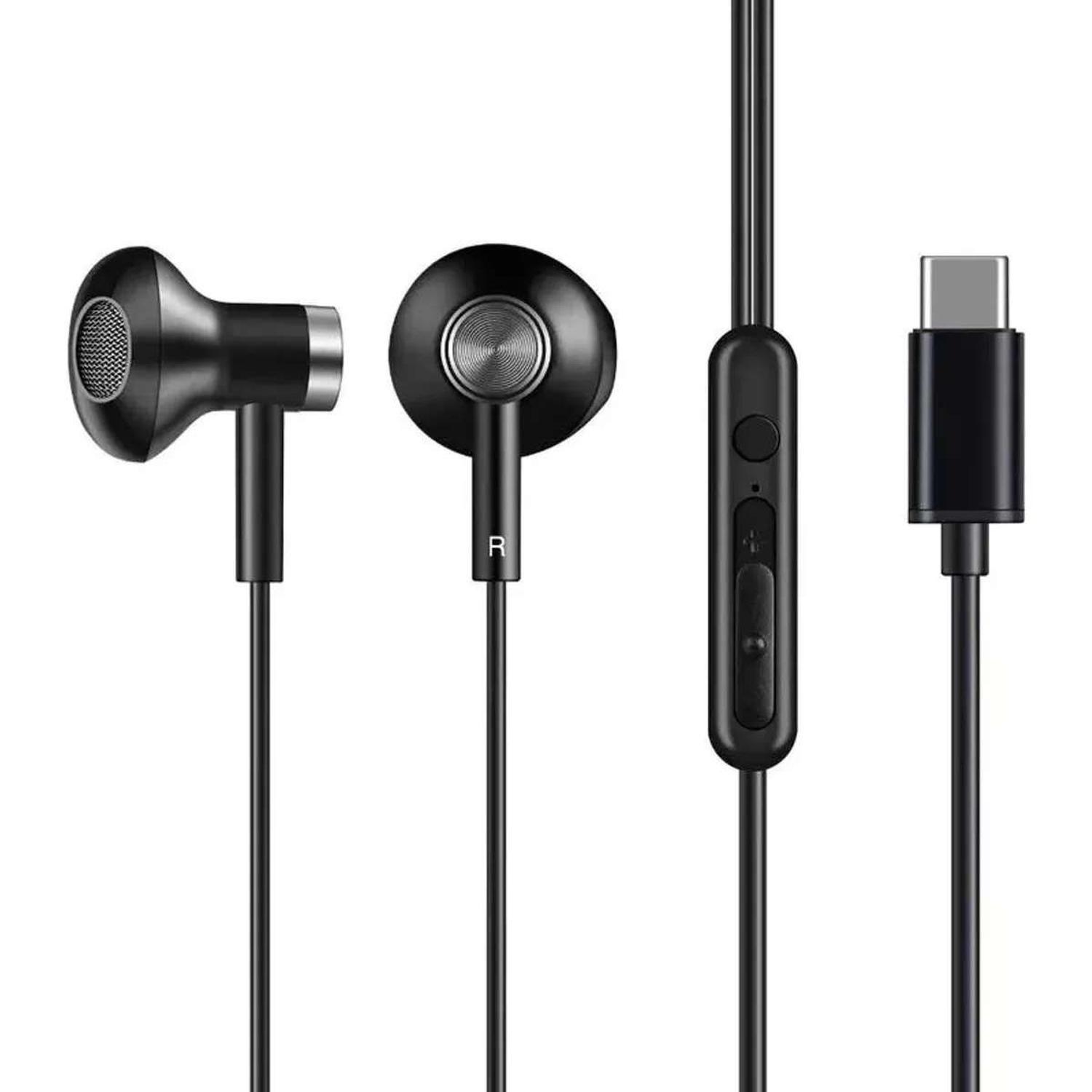 Audifono Manos libre Cable Usb Tipo C Celular Aiwa Auricular-0
