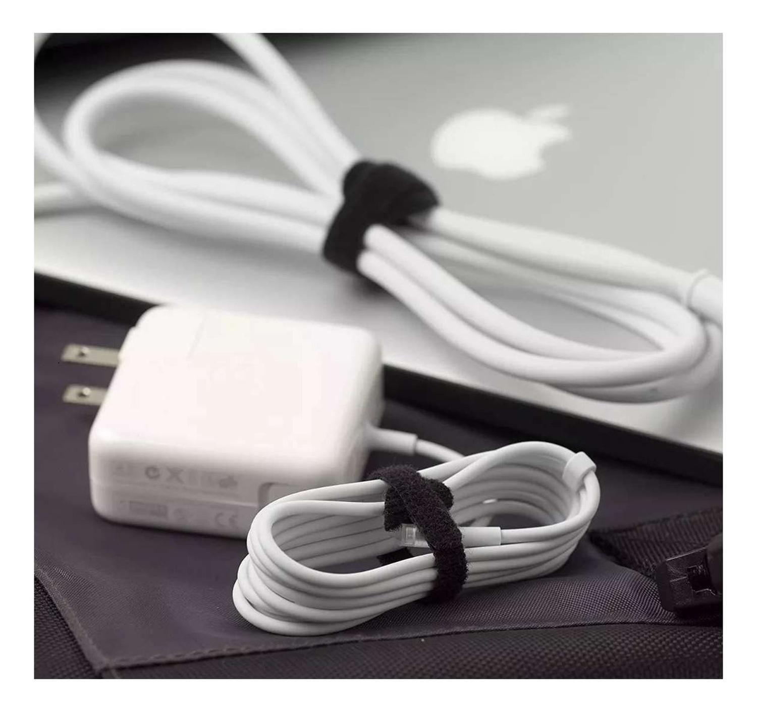 20x Pack Amarra Cable Organizador Reutilizable Velcro Cintas Diseño 2-7