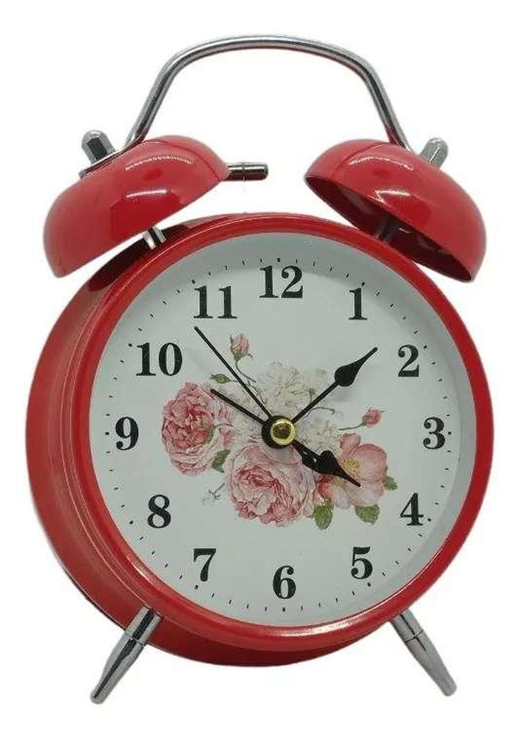 Reloj Vintage Campana Retro Campanilla Despertador Alarma Fuerte Diseño 4-3