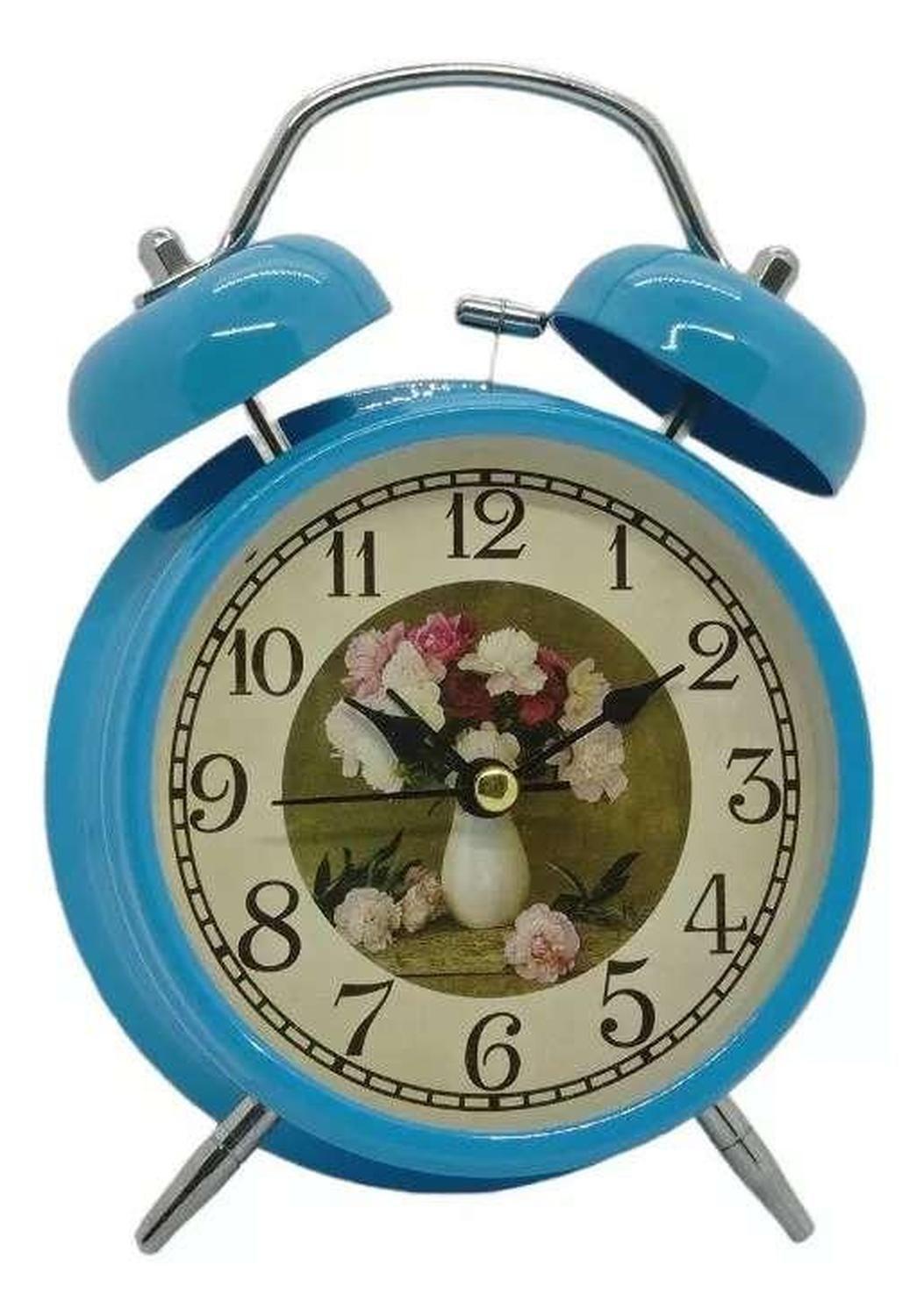 Reloj Vintage Campana Retro Campanilla Despertador Alarma Fuerte Diseño 4-5