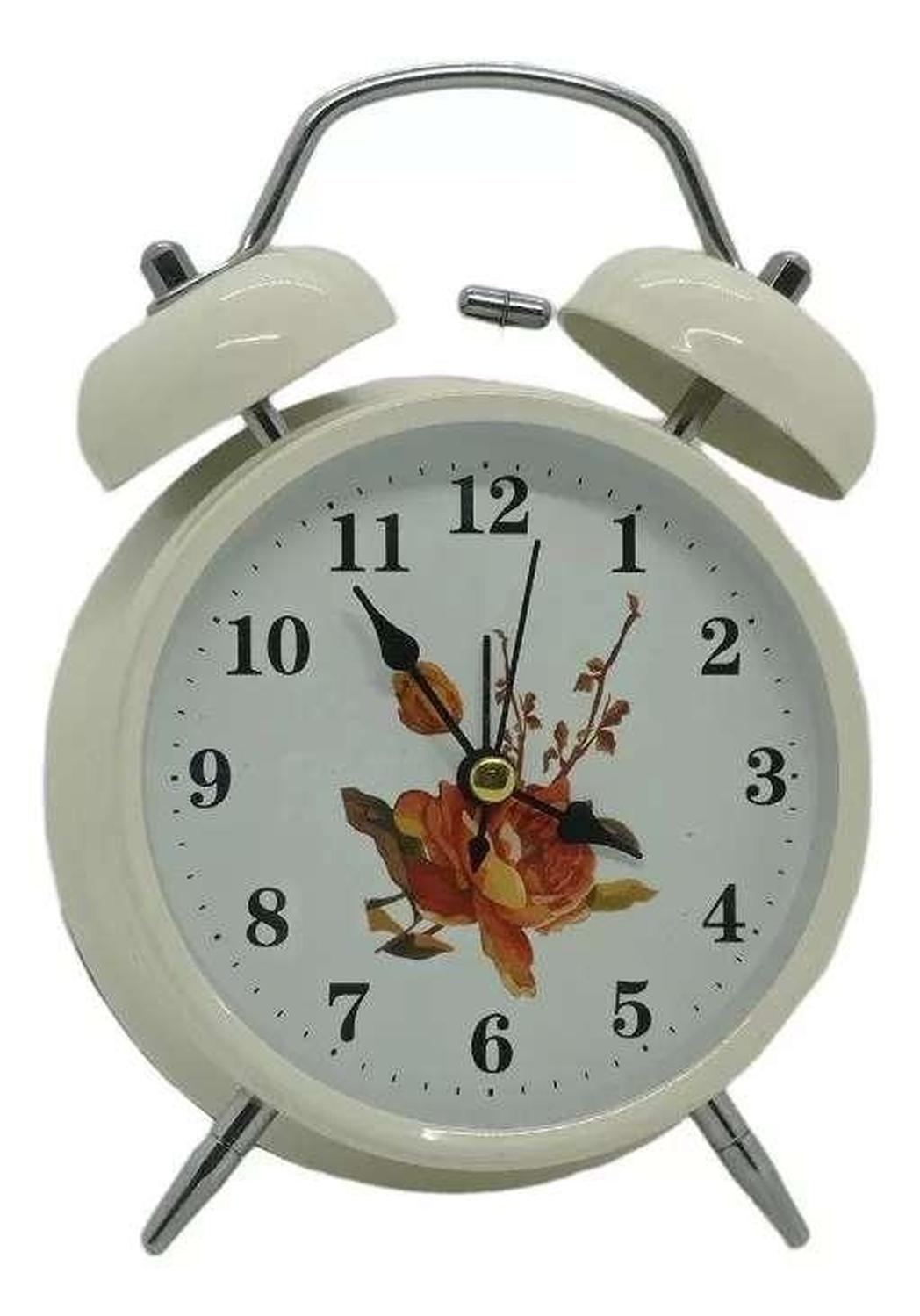 Reloj Vintage Campana Retro Campanilla Despertador Alarma Fuerte Diseño 4-6