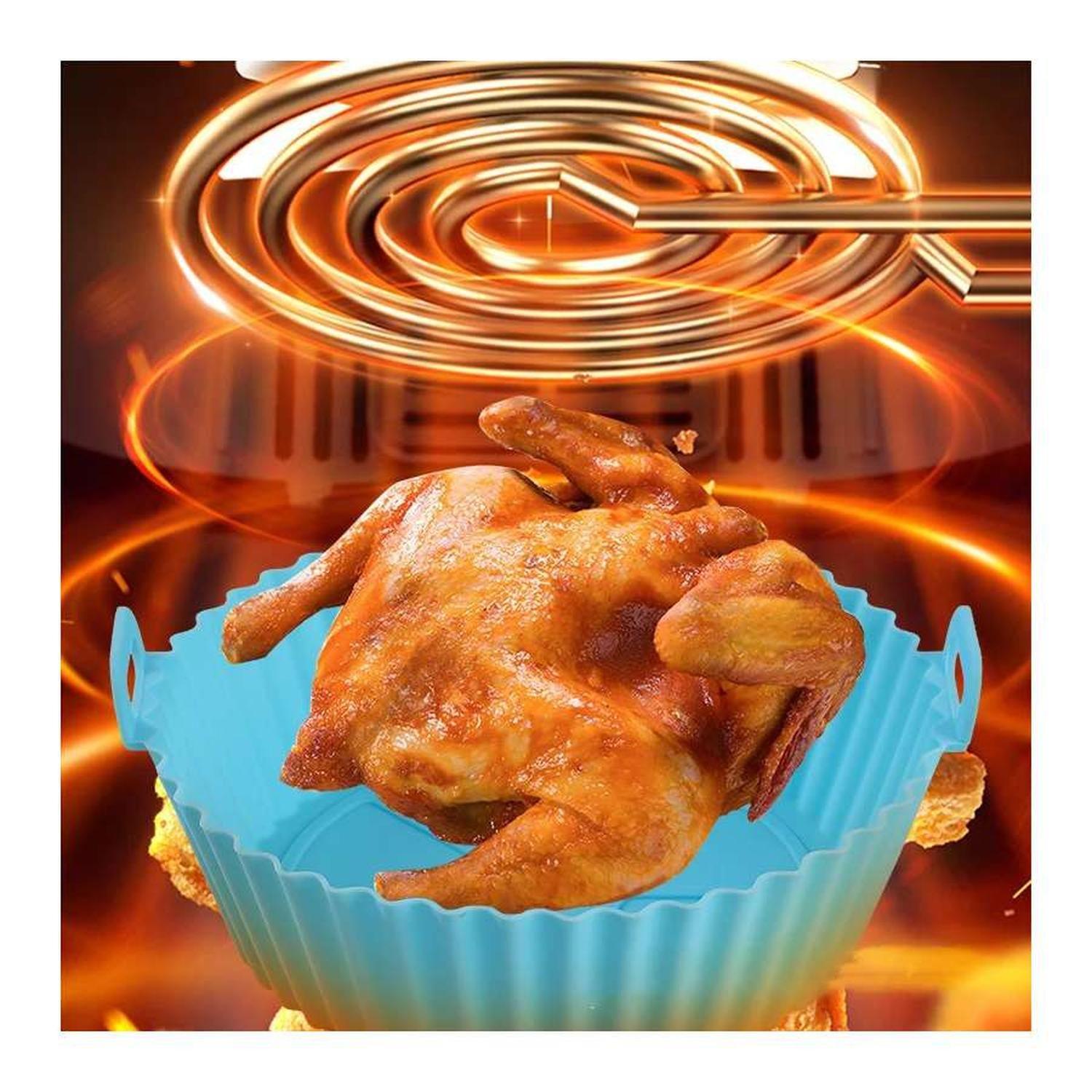 Cesta De Silicona Para Olla Freidora De Aire Reutilizable-2