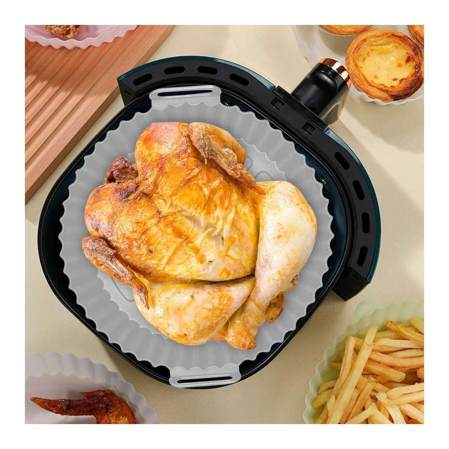 Cesta De Silicona Para Olla Freidora De Aire Reutilizable-3