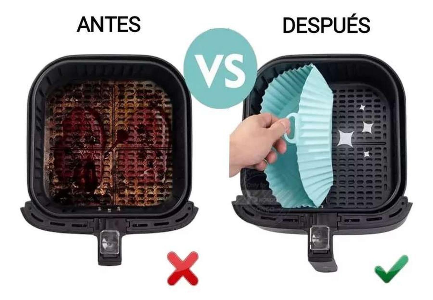 Cesta De Silicona Para Olla Freidora De Aire Reutilizable-4