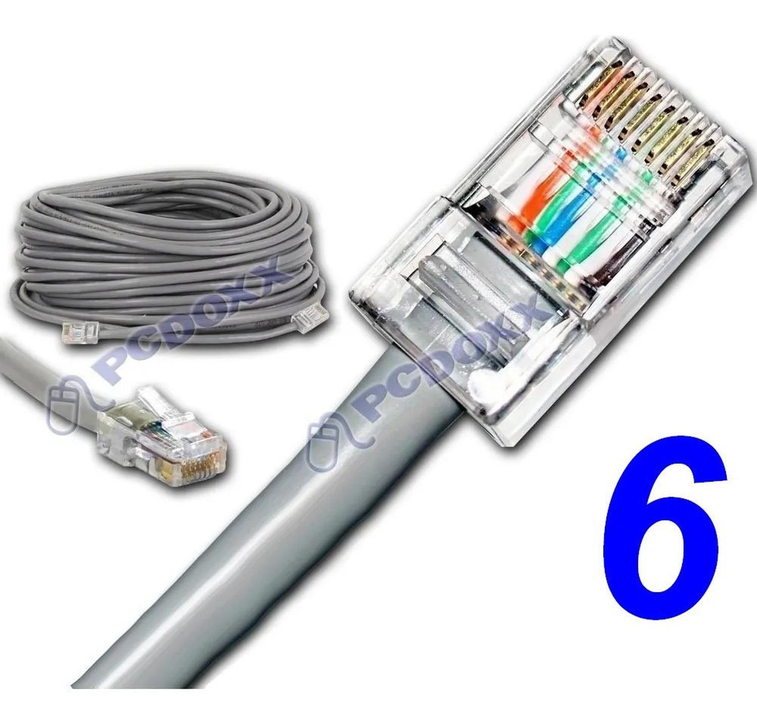 Cable Red 3 Mts Utp Rj45 Cat 6 Internet Directo Paralelo-3