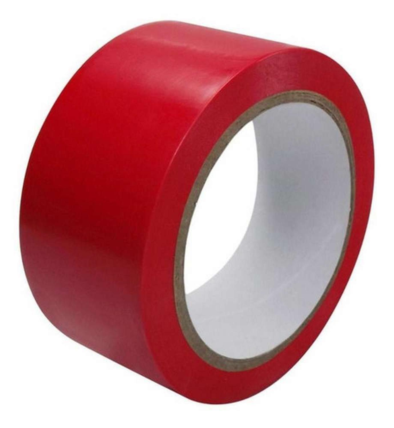 Cinta Huincha Embalaje Caja Adhesiva Ancha 200 Metros Roja-2
