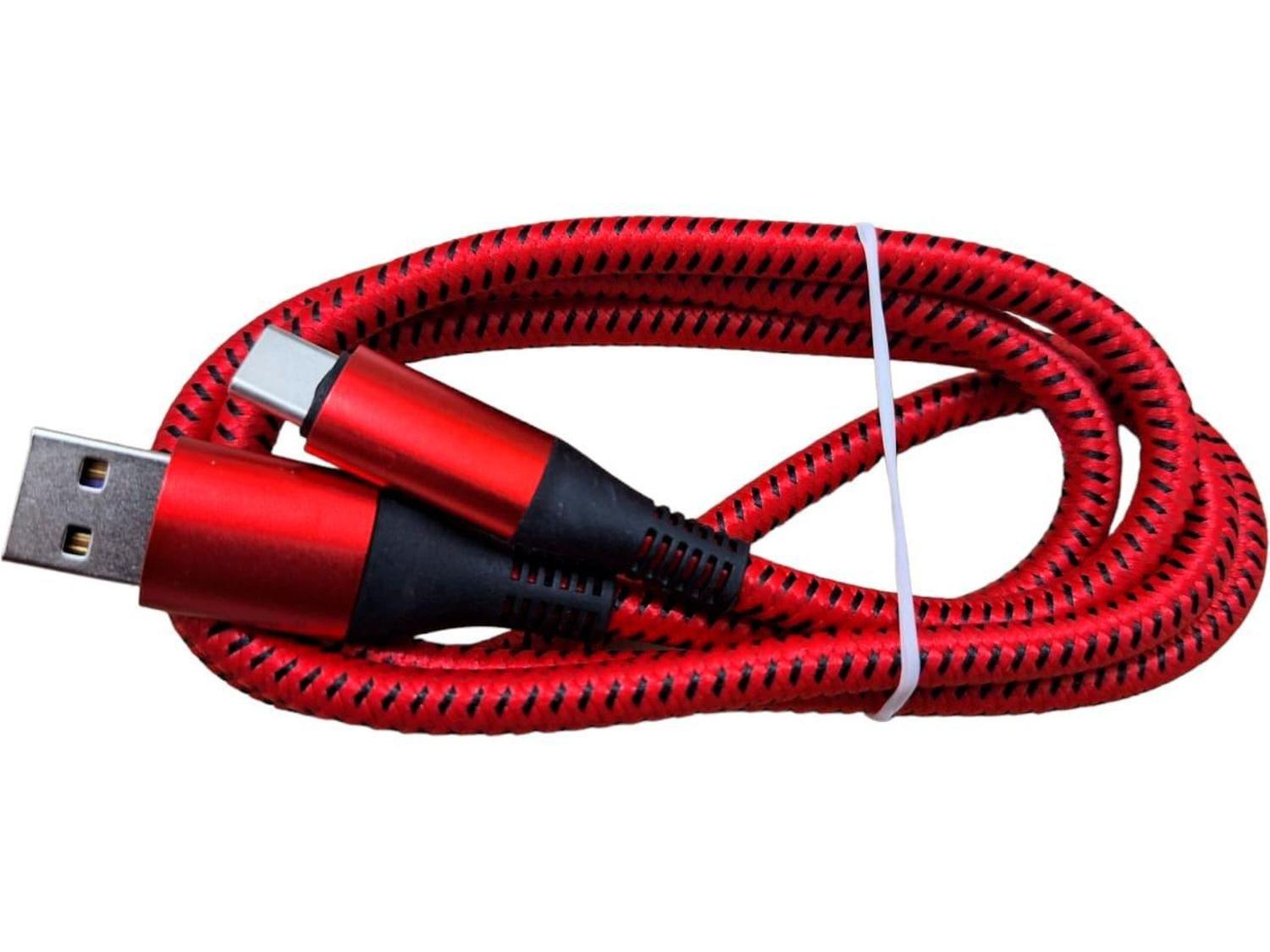 Cable Usb Tipo C Carga Rapida Grueso Reforzado Resistente-8