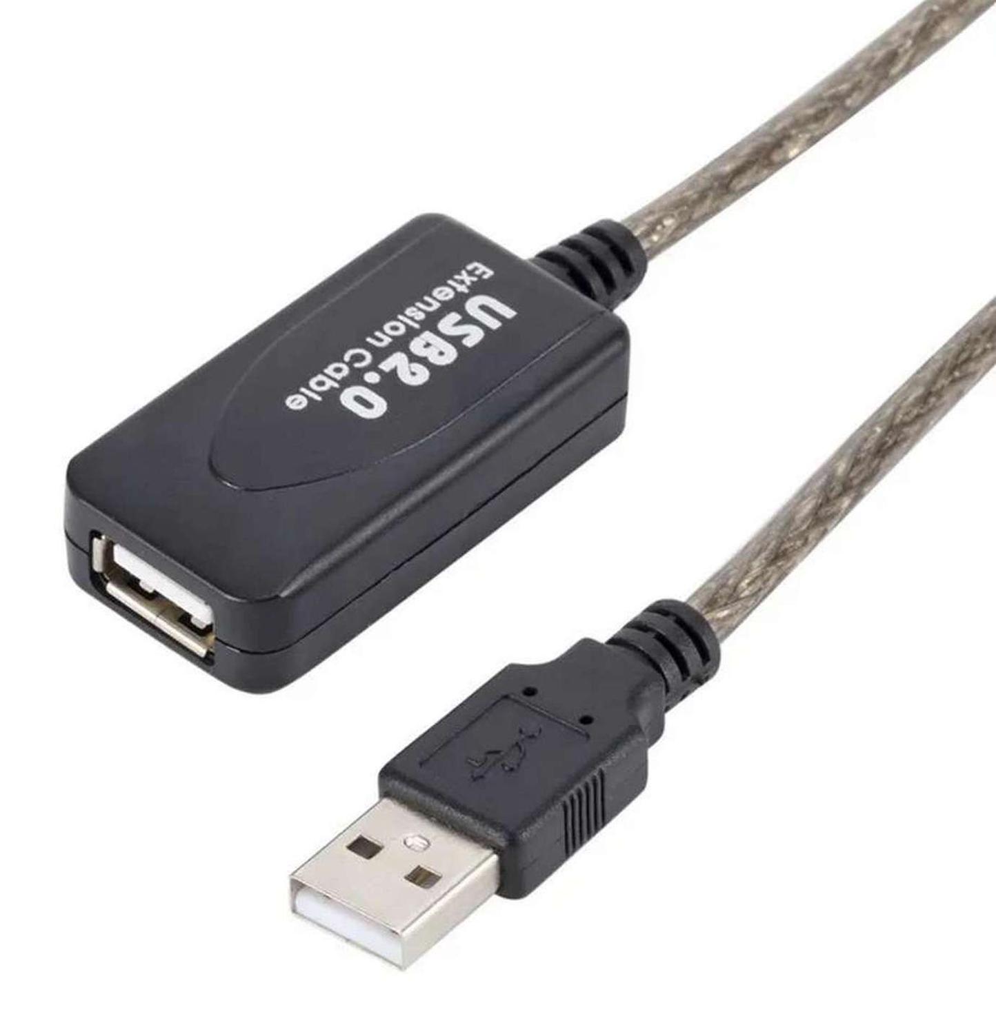 Cable alargador USB Activo Extension 20 Metros Macho Hembra-2