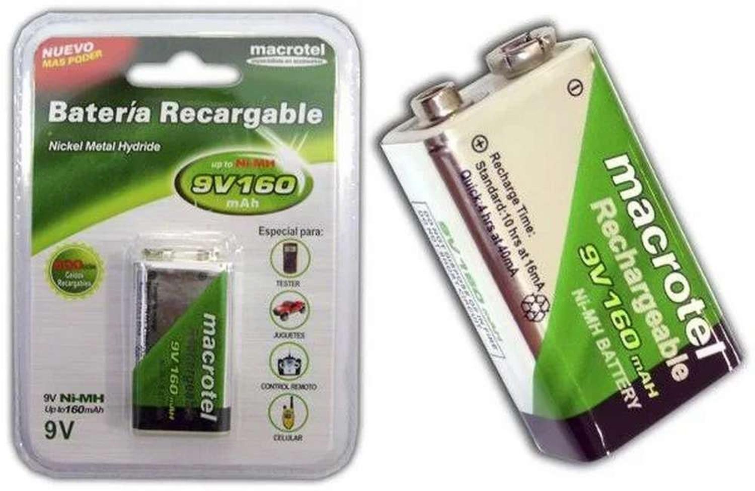 Bateria 9v Pila Juguetes Tester Control Remoto-2