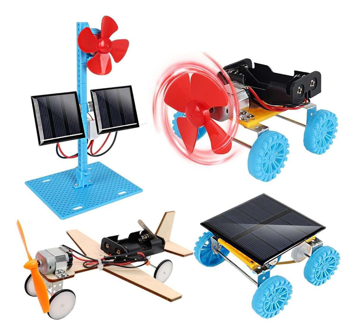 Kit Circuito Electrico Ampolleta Motor Interruptor Escolar-4