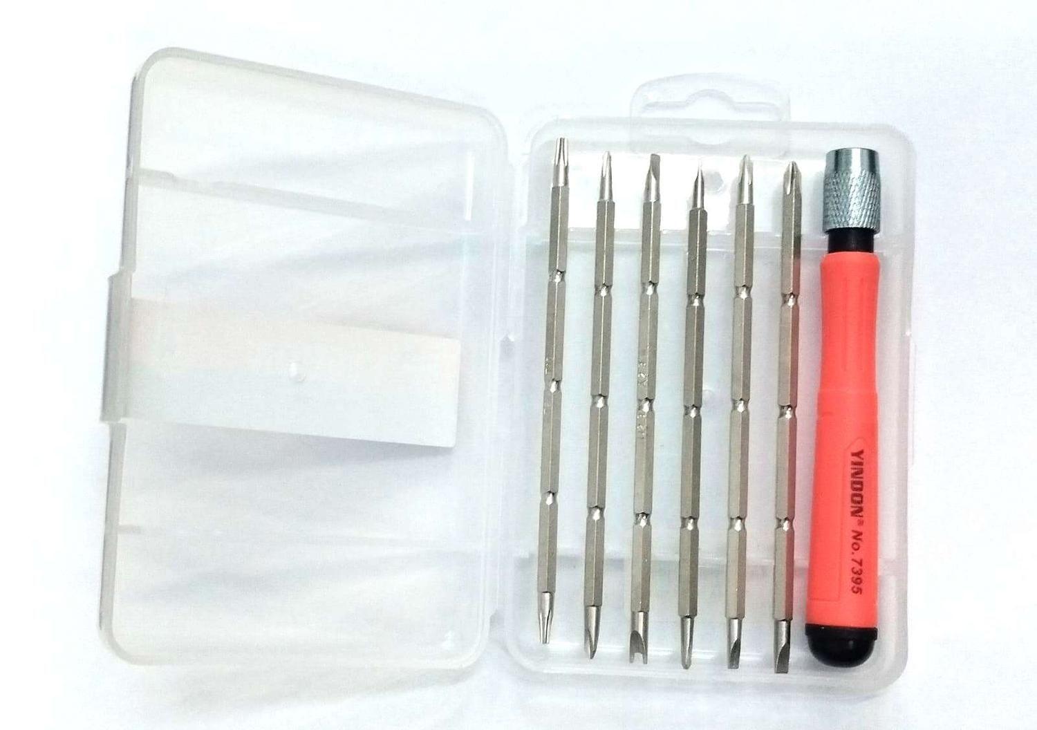 Set Destornillador 7 Piezas Precision Puntas Intercambiable-1