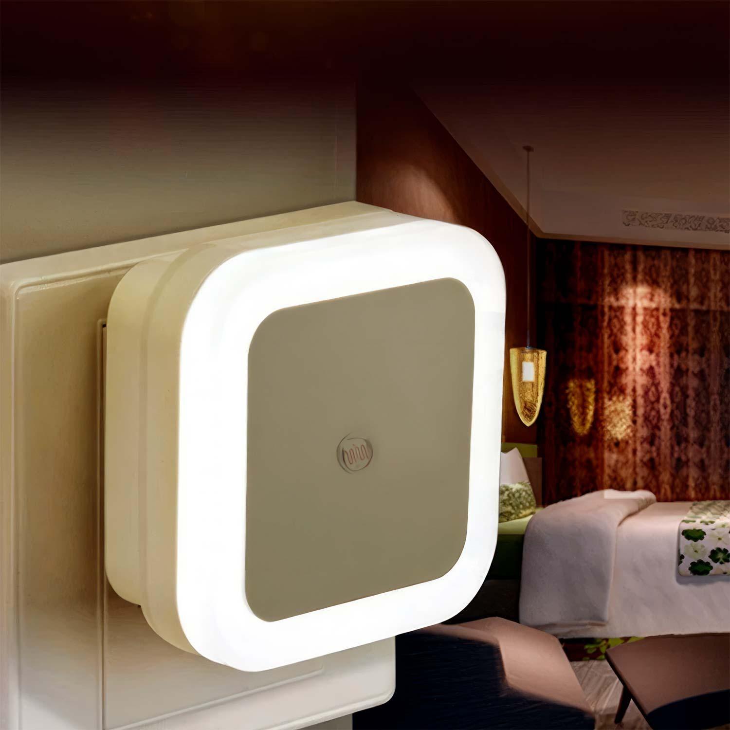 Espanta Cuco Nocturno Luz Led Sensor Noche Niño Enchufe-6