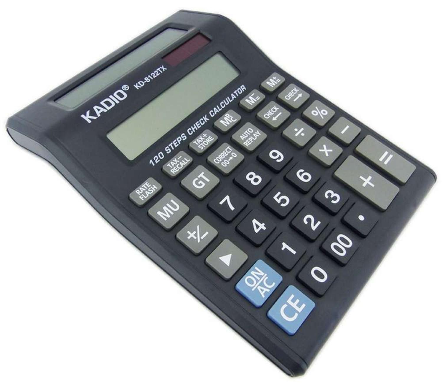 Calculadora Doble Pantalla Lcd A Pila Comercio Negocio Otros Diseño 3-2