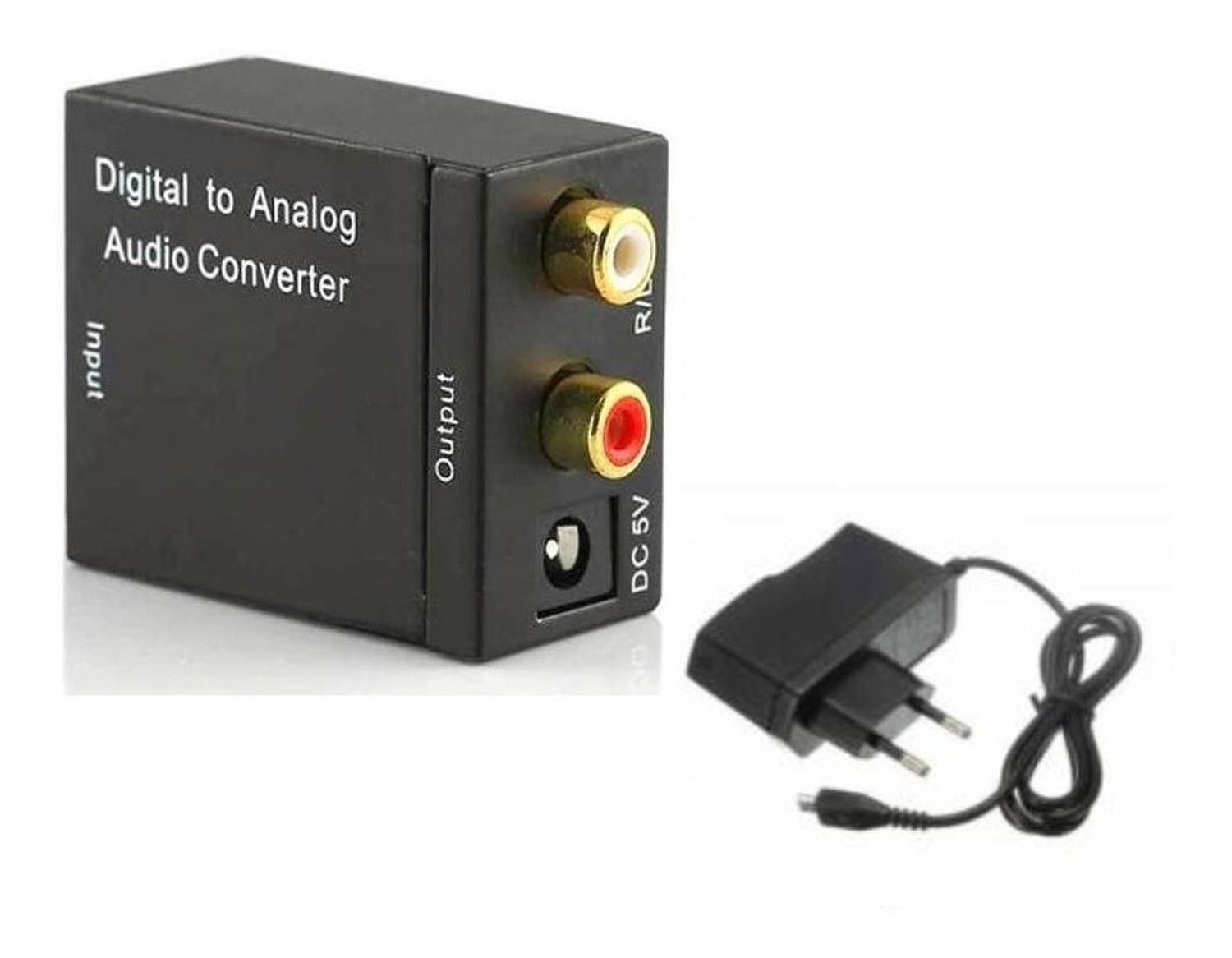 Conversor Audio Digital Optico A Rca Fibra Optica De Smarttv-4