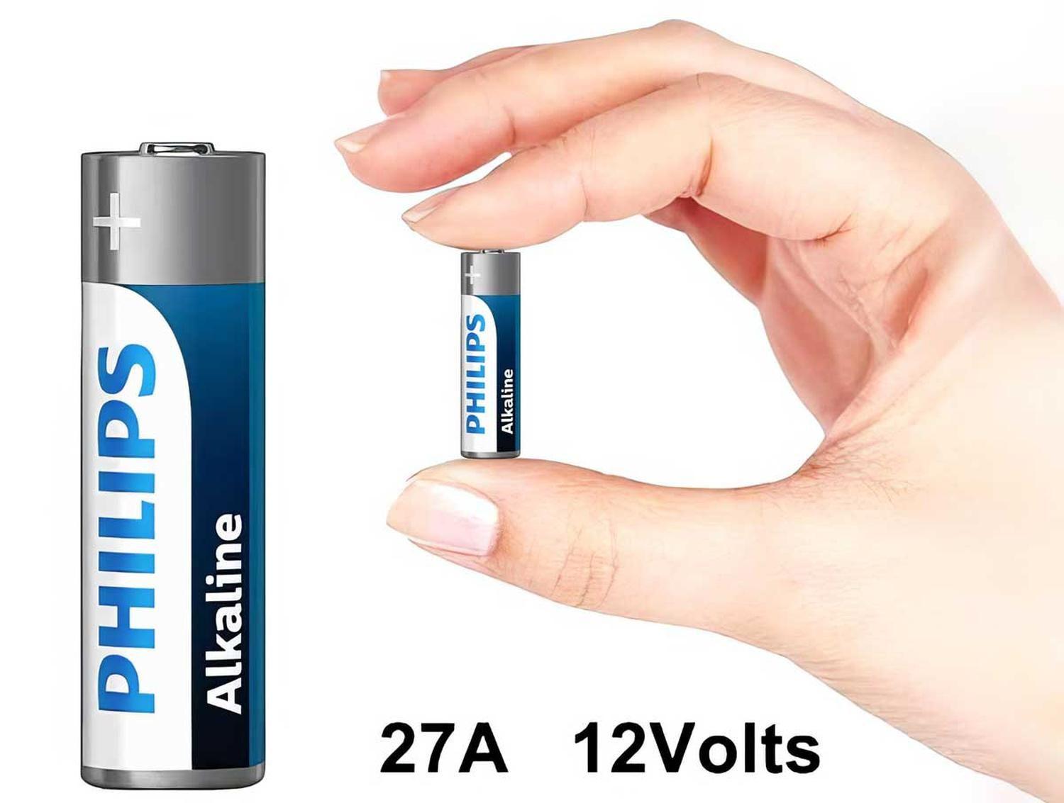 Bateria Pila 12v Control 27a A27 Auto Porton Mando Remoto 27 A-2