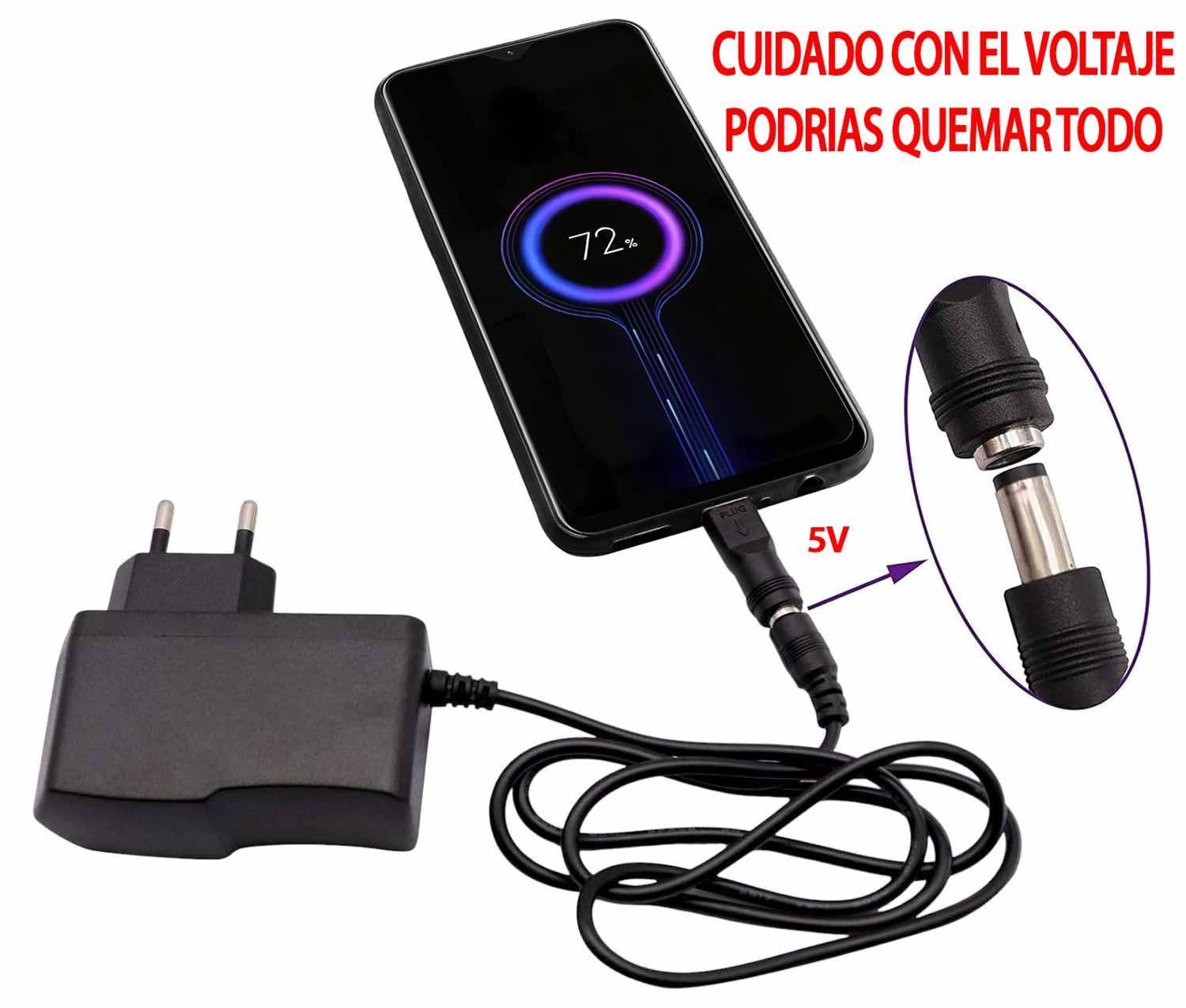 Adaptador Carga Tipo C Macho Plug Poder 5.5 x 2.1 y 2.5 mm-4