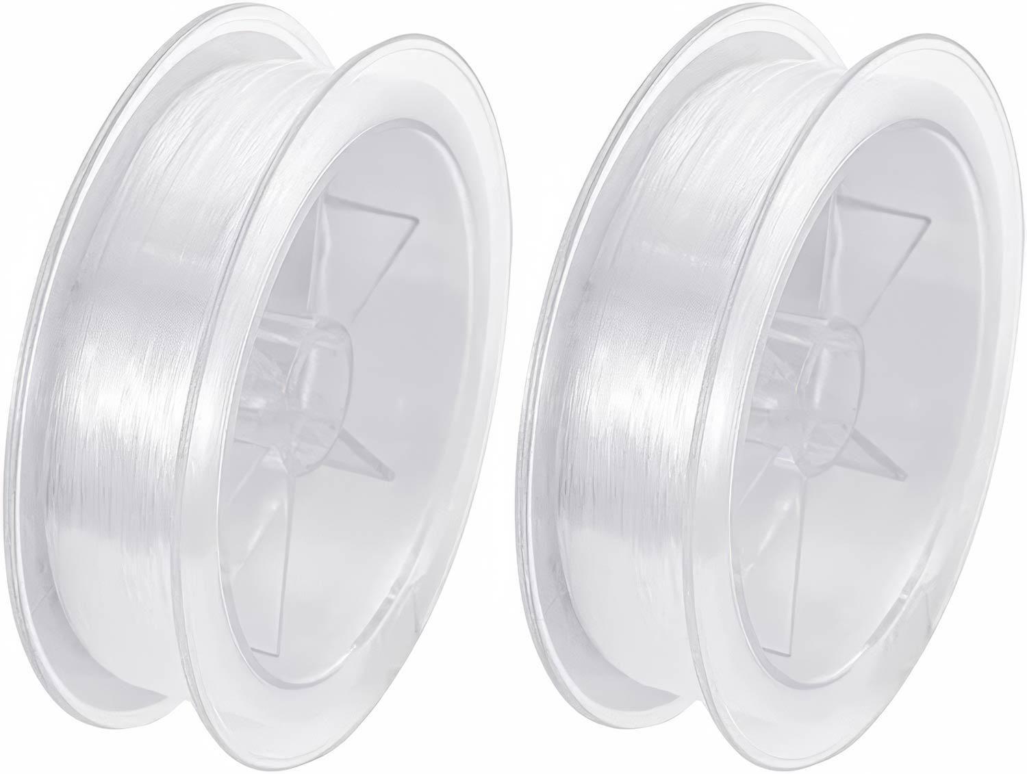 Hilo de Pescar Nylon 100 Metros Amarra Invisible Alta Resistencia-3