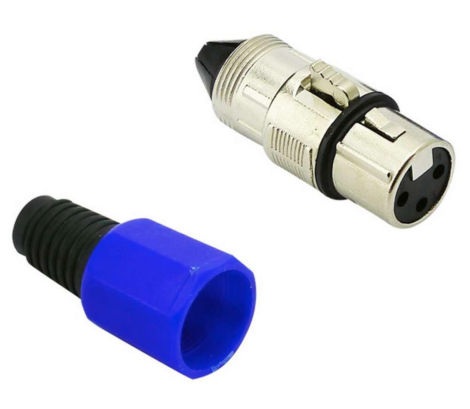 2 Conectores Xlr Canon Repuesto Cable Microfono Guitarra Aux-5