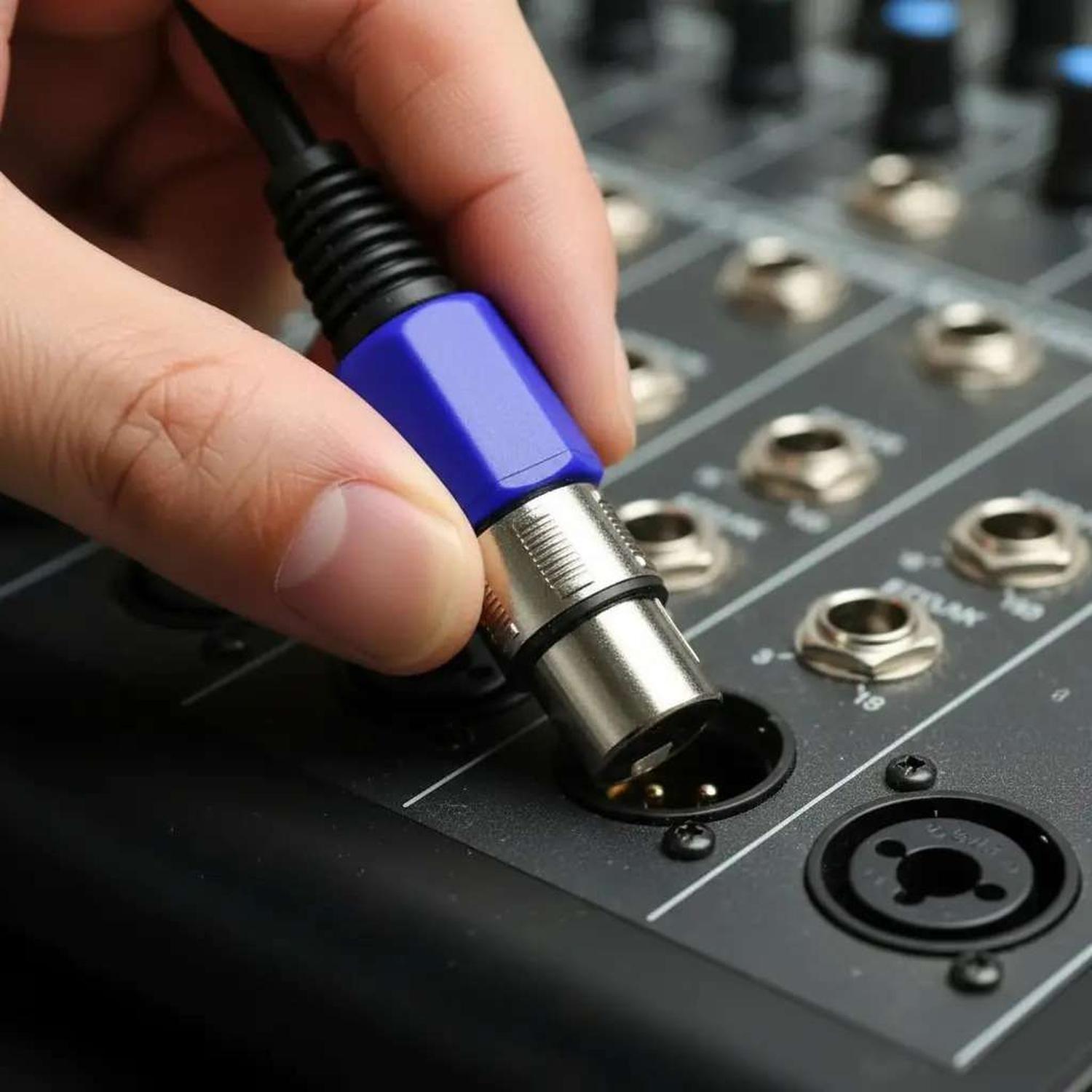 2 Conectores Xlr Canon Repuesto Cable Microfono Guitarra Aux-9