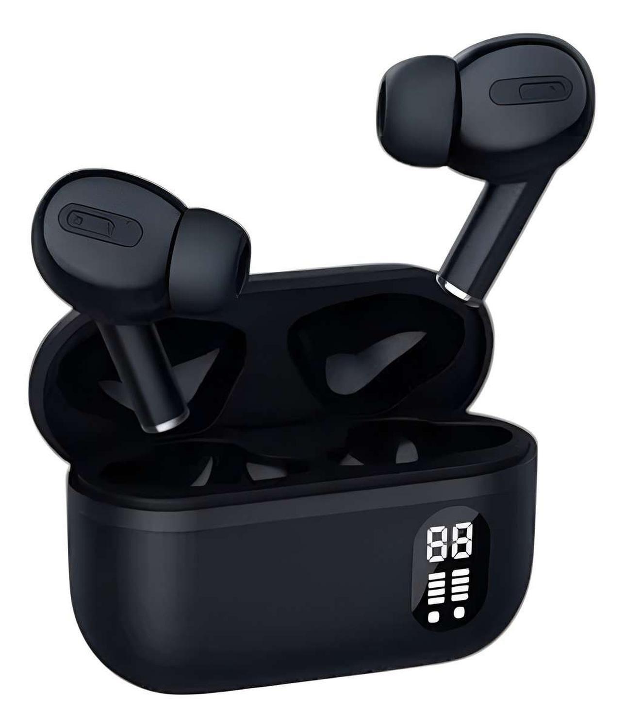 Manos Libre Audifono Bluetooth Inalambrico Recargable Lcd - HT-08-0