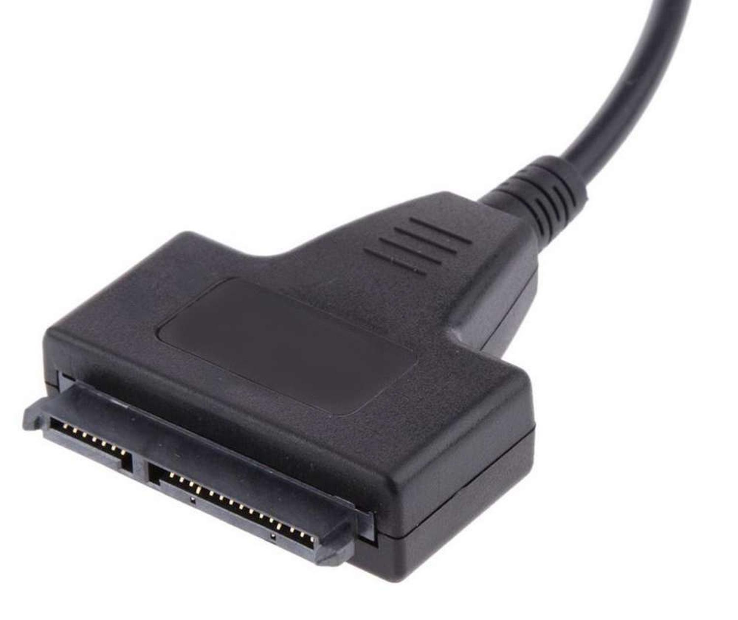 Cable Usb Sata Adaptador Pin 15 + 7 Pines Disco Duro Lector-2