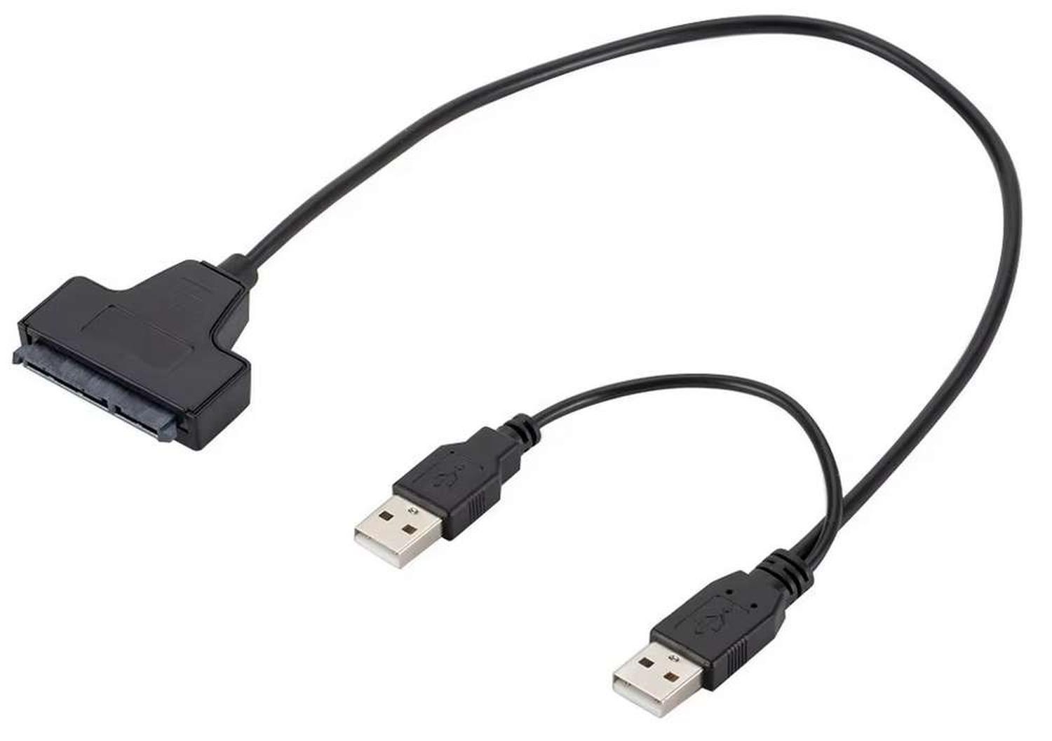 Cable Usb Sata Adaptador Pin 15 + 7 Pines Disco Duro Lector-3