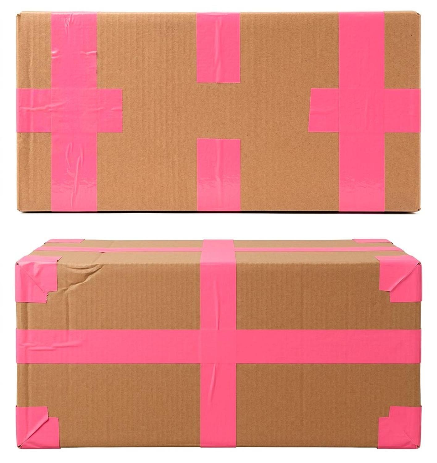 Cinta Embalar Rosa Huincha Embalaje Rosada Ancha Adhesiva-4