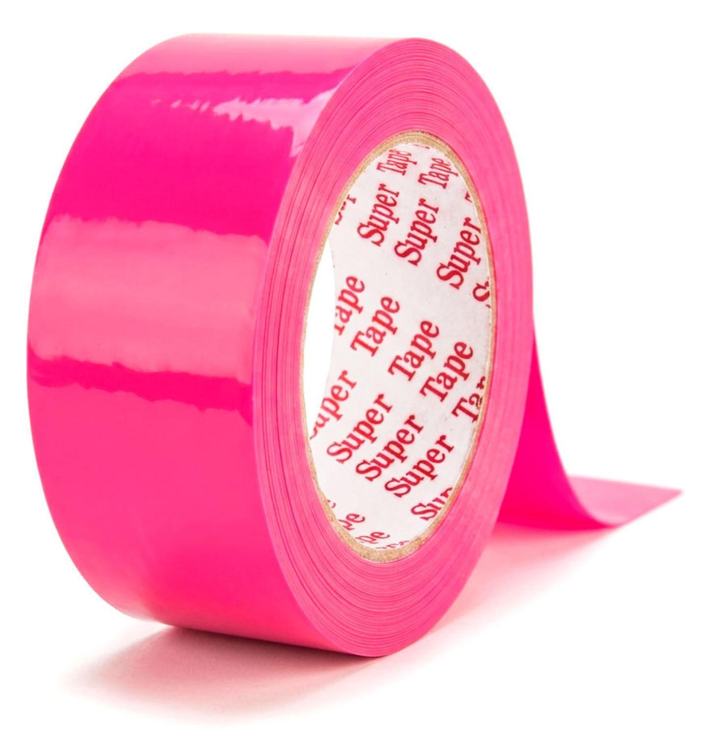 Cinta Embalar Rosa Huincha Embalaje Rosada Ancha Adhesiva-5