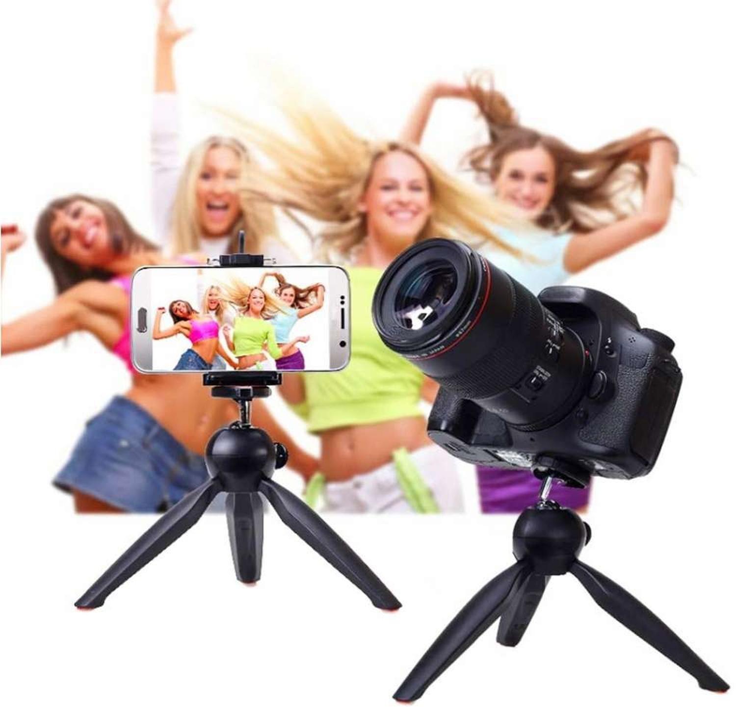 Mini Tripode De Sobremesa Rigido Para Celular Y Camara Portatil-3