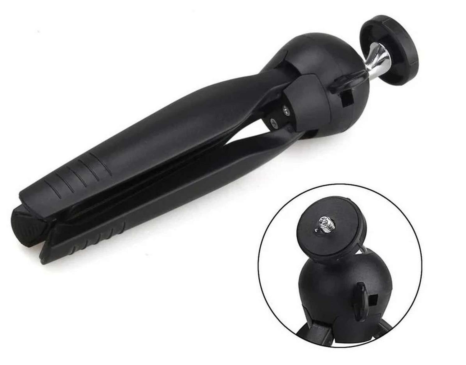 Mini Tripode De Sobremesa Rigido Para Celular Y Camara Portatil-4