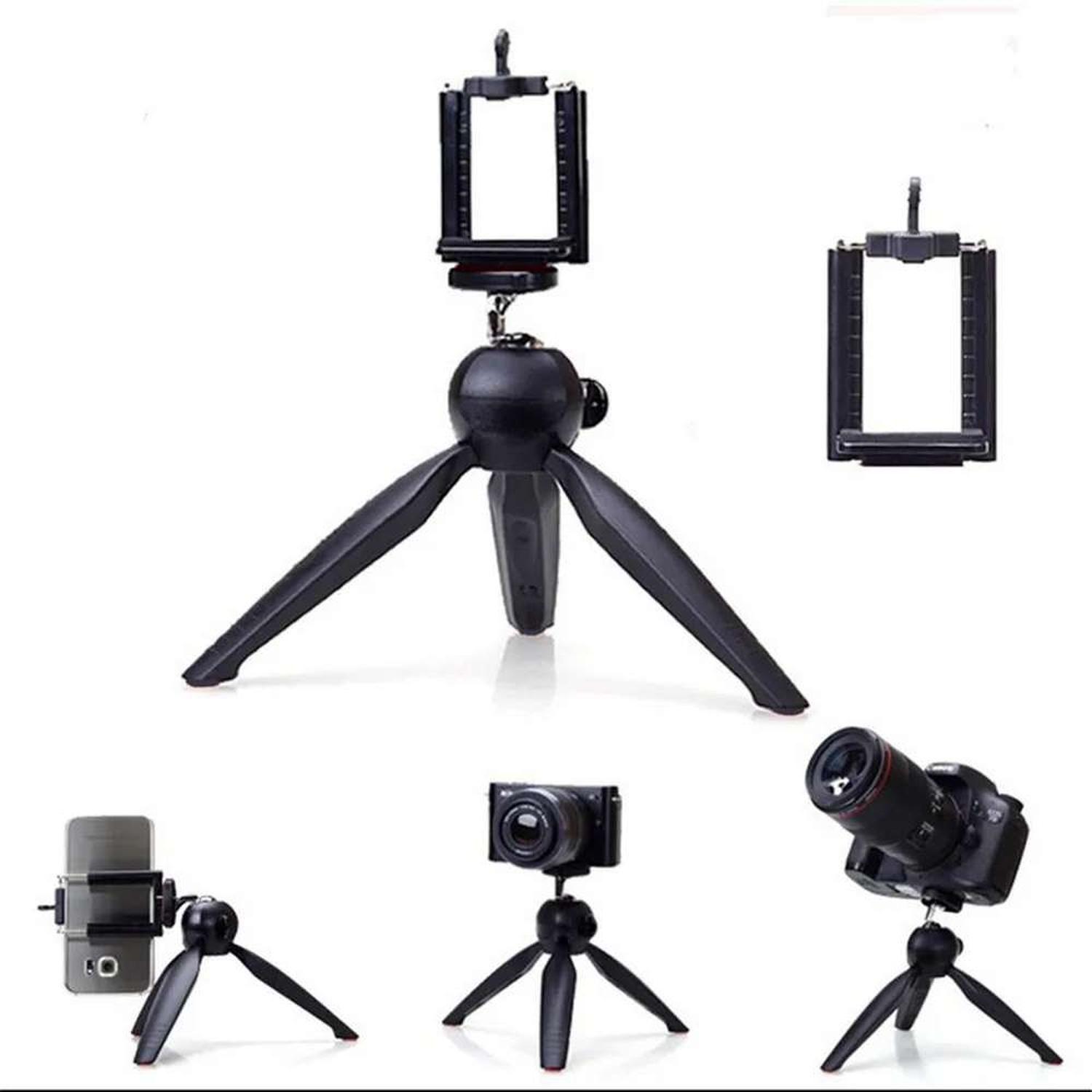 Mini Tripode De Sobremesa Rigido Para Celular Y Camara Portatil-6