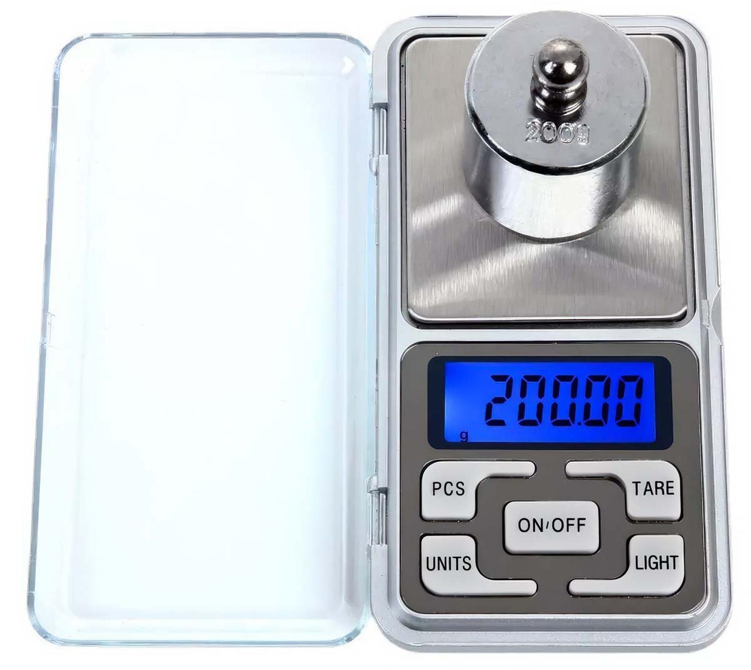 Balanza Gramera Pesa 0,01 A 200 Gr Maxi Precision Tare Gramos-2