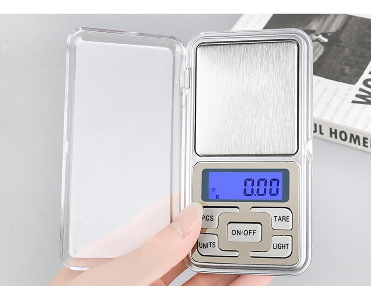 Balanza Gramera Pesa 0,01 A 200 Gr Maxi Precision Tare Gramos-3
